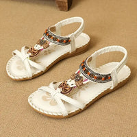 Maria™| Orthopädische Comfort+ Sandalen – Weißes Athen