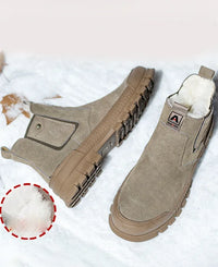 Poithraea | Plüsch Herren Bequeme Stiefel – Mit Plüsch