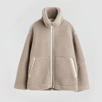 MORGEN - FLEECEJACKE MIT REISSVERSCHLUSS – Khaki