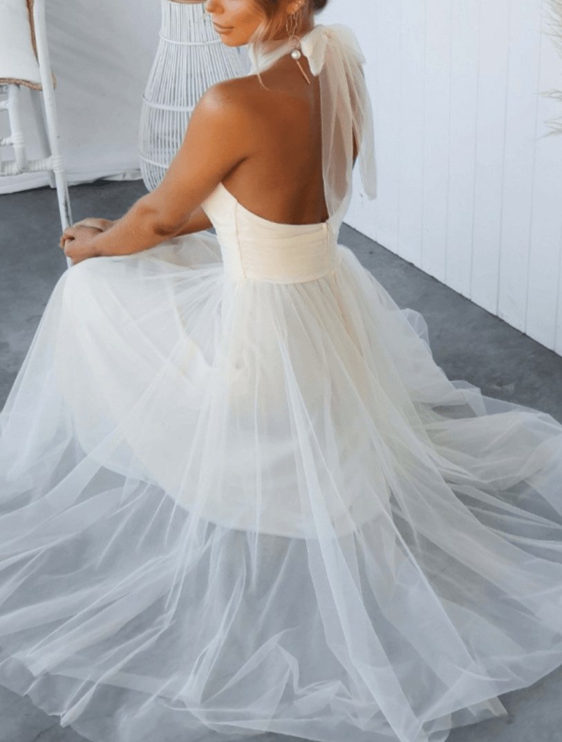 Arabelle - Sexy ärmelloses Maxikleid