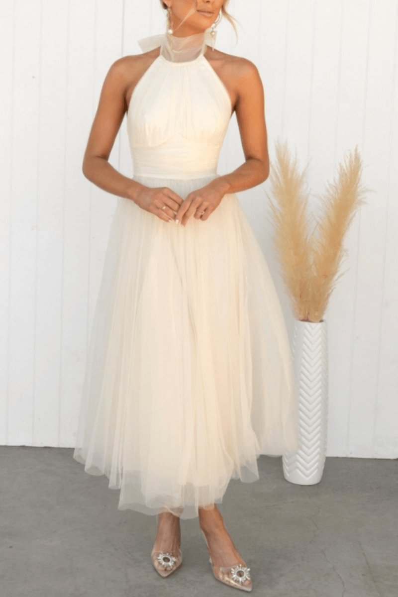 Arabelle - Sexy ärmelloses Maxikleid