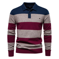 Ralph | Herren Klassischer Strickpullover – Blau
