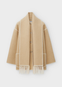 Mara™ | Klassische Schaljacke – Beige
