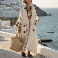 Mary | Langes Strandkleid für einen stilvollen Sommerlook – Modell 5