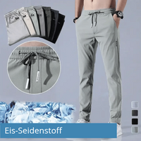 CHARLIE - JOGGER UNISEX MIT GERADEN SCHNITT – Hellgrün