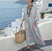Mary | Langes Strandkleid für einen stilvollen Sommerlook – Modell 2