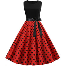 Rockabilly-Polka-Punkte – Rot