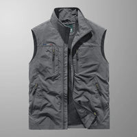 Robin | Funktionale Cargo-Weste – Grau