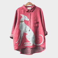Thoralinde | Elegante Bluse für täglichen Komfort – Hund 2