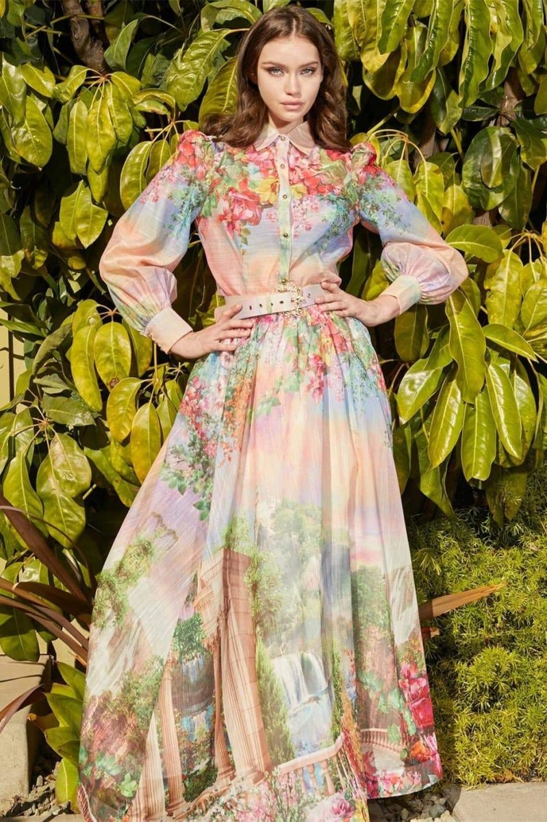 Heidi-Mode | Set Blusen mit Blumenmuster