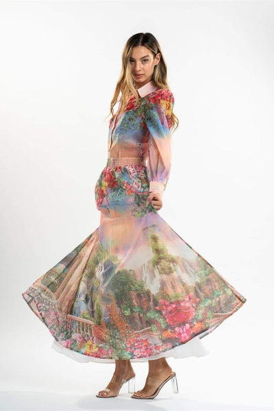 Heidi-Mode | Set Blusen mit Blumenmuster