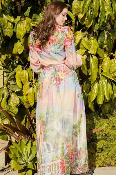 Heidi-Mode | Set Blusen mit Blumenmuster