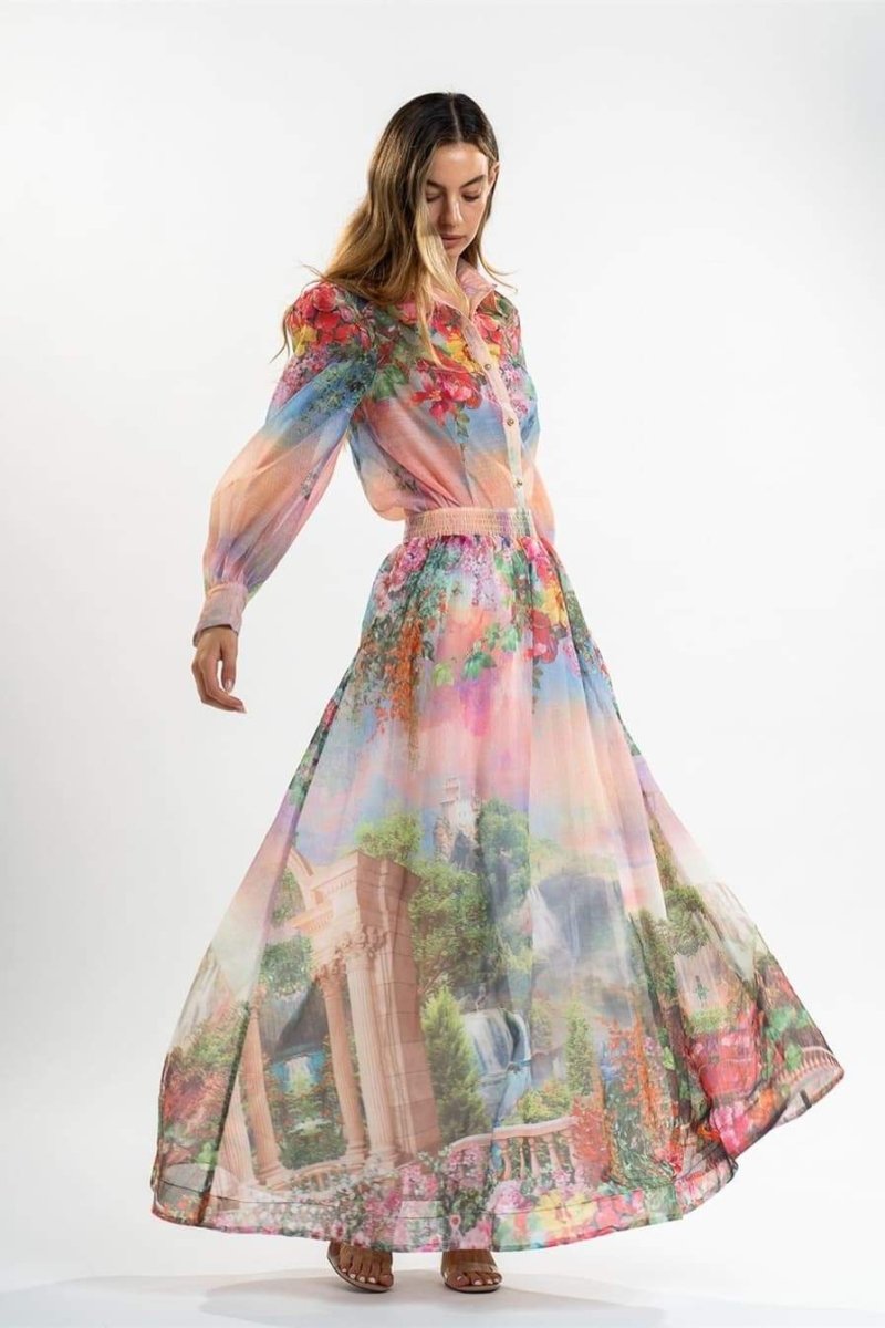 Heidi-Mode | Set Blusen mit Blumenmuster