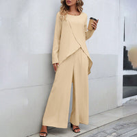Prisca | Elegantes Set für Damen – Beige