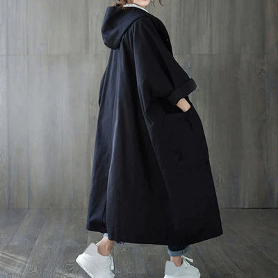 Sanne - Übergroßer Trenchcoat mit großen Seitentaschen