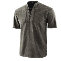 Trek - Herren-Retro-Hemd – Dunkelgrau