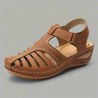 Ayleen | Bequeme Sommerschuhe für Damen – Braun