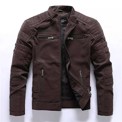 Asfrinta | Stylische Herren Lederjacke