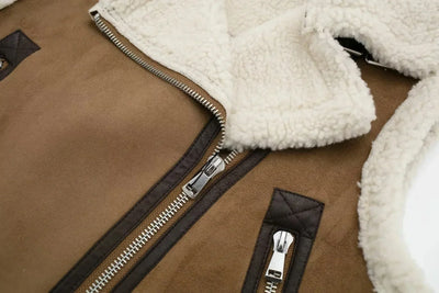 Laseva | Stilvolle Aviator Jacke
