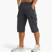 Schnelltrocknende Shorts für Herren | Cargo – Dunkelgrau