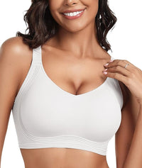 Nora | Seamless Full-Coverage Push-Up BH – Weiß