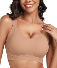 Nora | Seamless Full-Coverage Push-Up BH – Tan