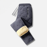 DENIZ - THERMOHOSE MIT FLEECEFUTTER – Grau