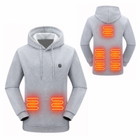 Sibylle | Kuscheliger Thermo-Hoodie mit Kapuze – Grau