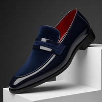 Simon | Herren Klassische Penny Loafer – Marine