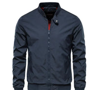 Simon | Lässige Brise Jacke – Blau
