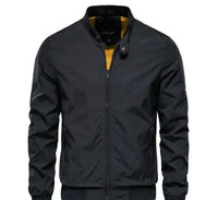 Simon | Lässige Brise Jacke – Schwarz