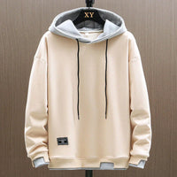 Maxence -  Klassischer Urbaner Hoodie – Beige