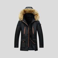 Hasso® | Schneesturm Parka – Schwarz