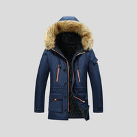Hasso® | Schneesturm Parka – Blau