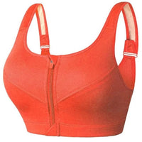 Bequemer Damen Sport Bh | Übergrößen – Orange