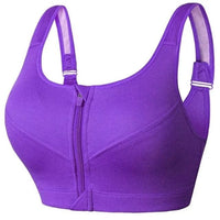 Bequemer Damen Sport Bh | Übergrößen – Violett