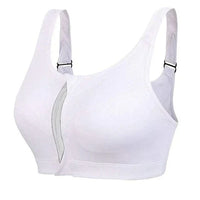 Bequemer Damen Sport Bh | Übergrößen – Weiß