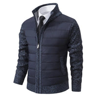Leichte Steppjacke - Herren Frühlingsjacke mit Stil – Marine