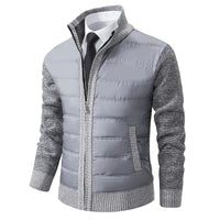 Leichte Steppjacke - Herren Frühlingsjacke mit Stil – Hellgrau