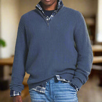 Bryan™ - Exklusiver Pullover für Herren – Hellblau