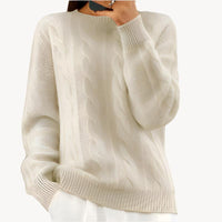 Alida | Strickpullover – Beige