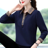 Frances - T-Shirt für Frauen – Blau