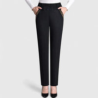 Franziska | Damenhose elegant für Alltag und Büro – Schwarz (normale Dicke)