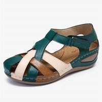 Millie | Lässige Keilsandalen für Frauen – Grün