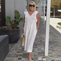 Fischer & Wagner | Santorini-Kleid – Weiß