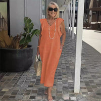 Fischer & Wagner | Santorini-Kleid – Orange