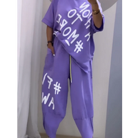 Heidi-Mode | Lässig Zwei Teile Set – Lila