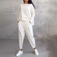 Leti Set – Komfort und Eleganz für Jeden Tag – Weiß