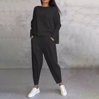 Leti Set – Komfort und Eleganz für Jeden Tag – Schwarz