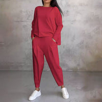 Leti Set – Komfort und Eleganz für Jeden Tag – Rot